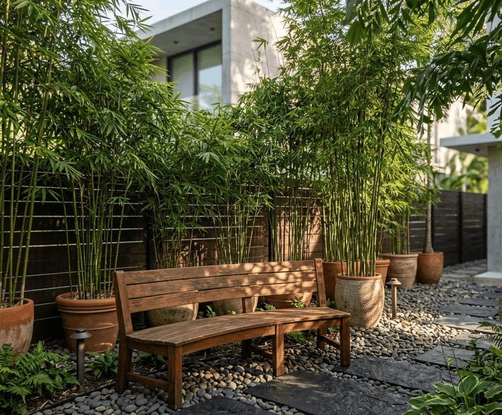Bamboo Privacy Screen