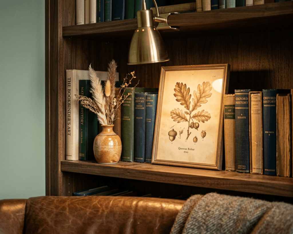 Bookshelf as Art Display
