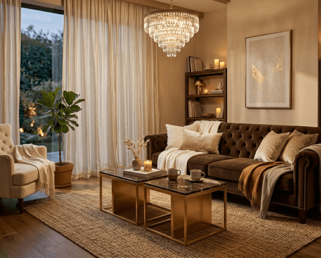 Chocolate Brown Velvet for Luxury