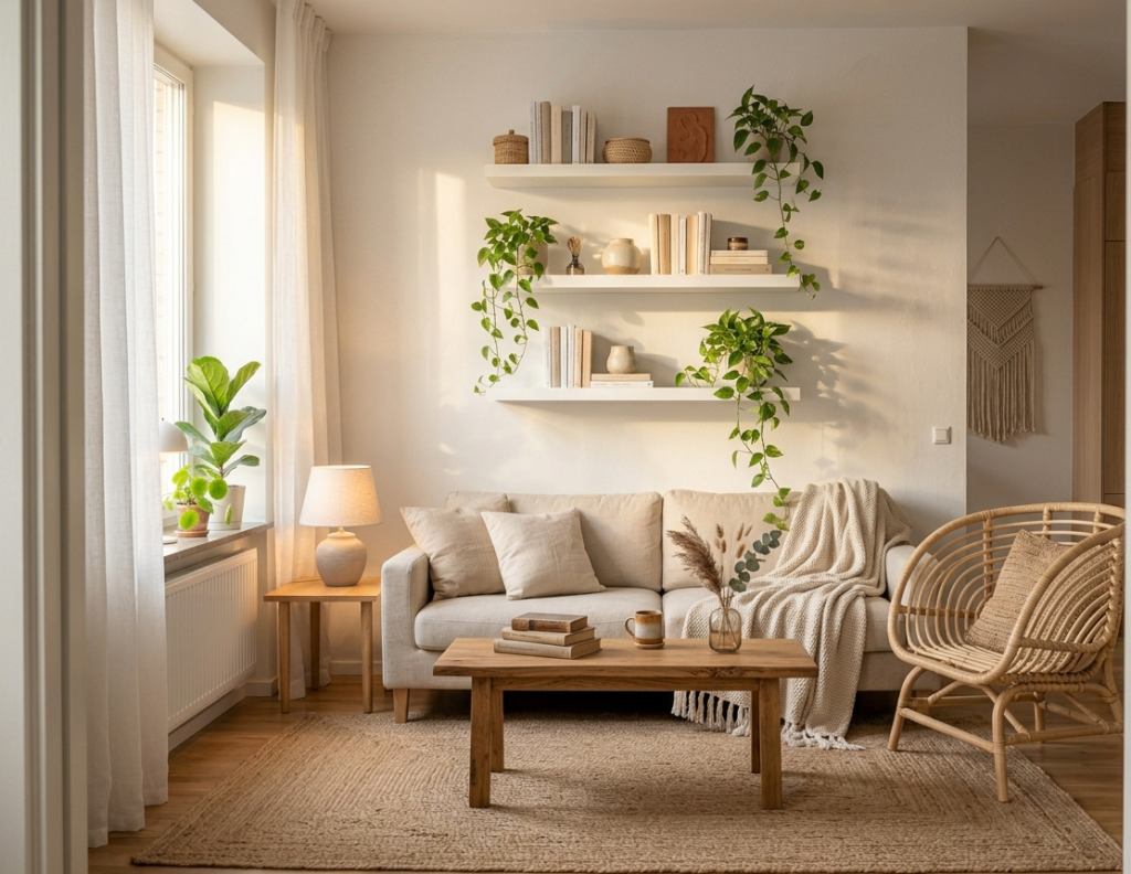 Use a Large Mirror to Double the Space
