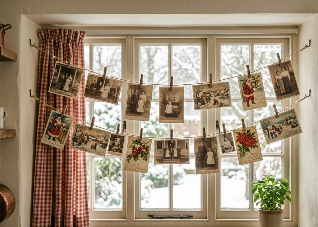 Clothespin Photo Garland