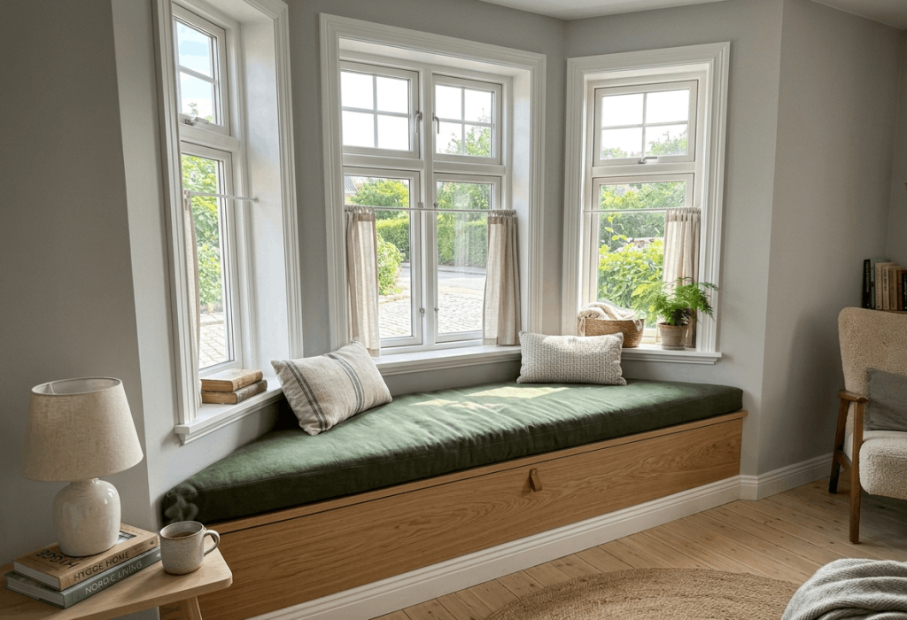 Converted Bay Window Nook