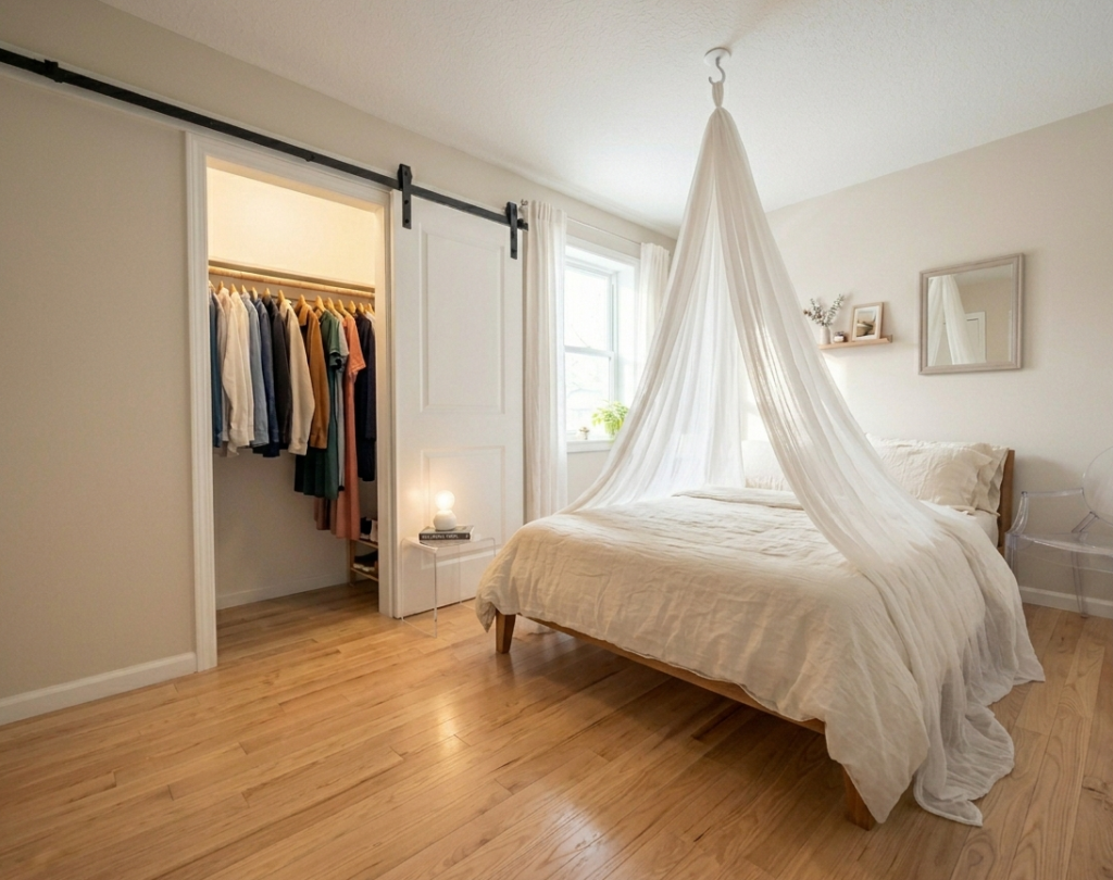 Hang a Canopy Without Poles