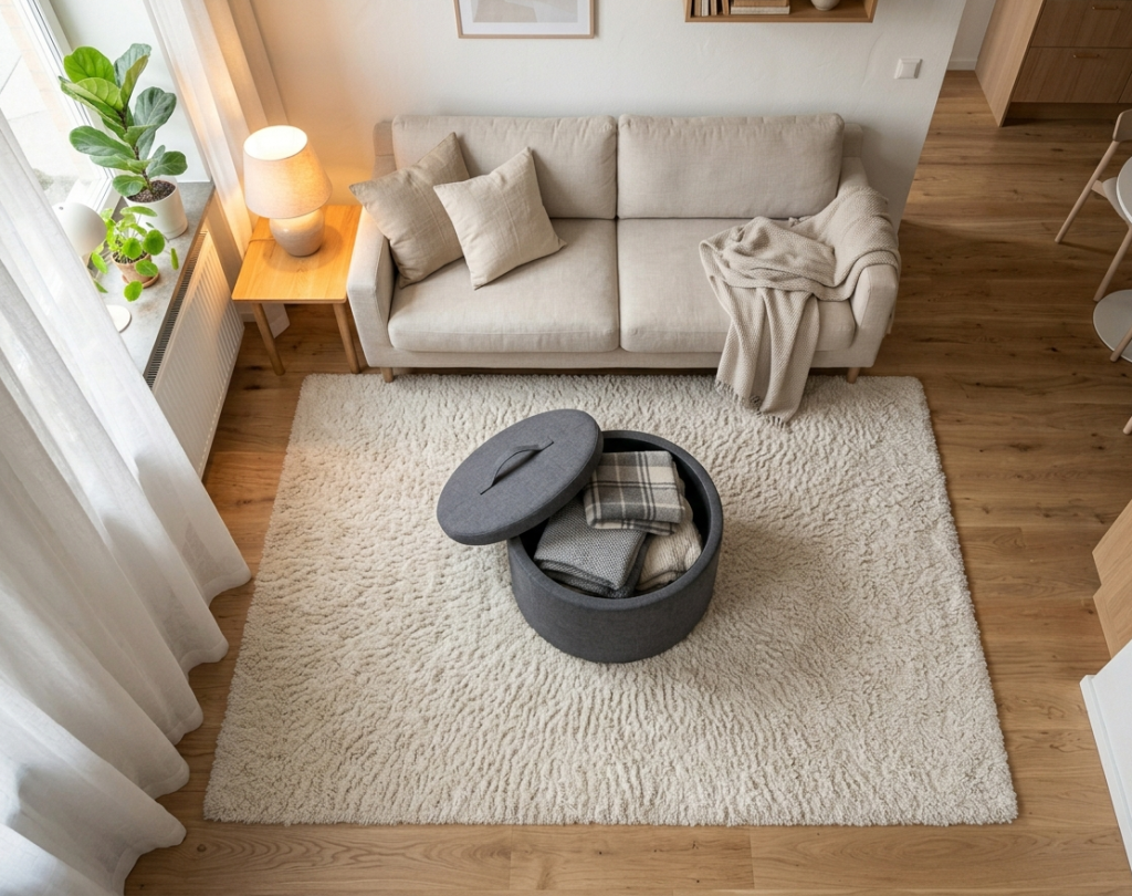 Invest in a Storage Ottoman