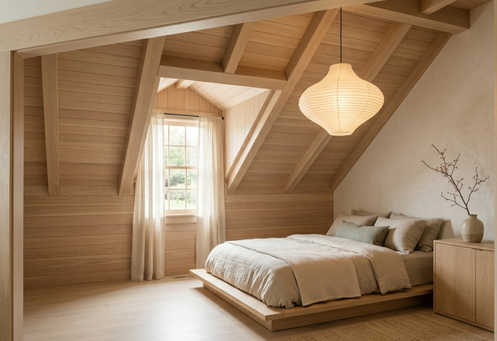  Japandi Attic Serenity