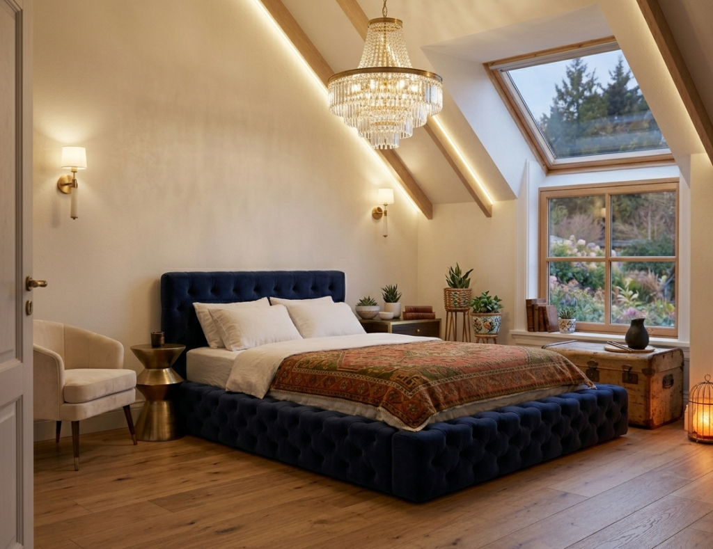 Luxury Hotel-Style Attic Suite