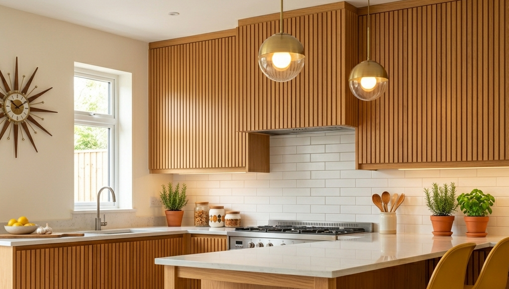 Mid-Century Modern Oak