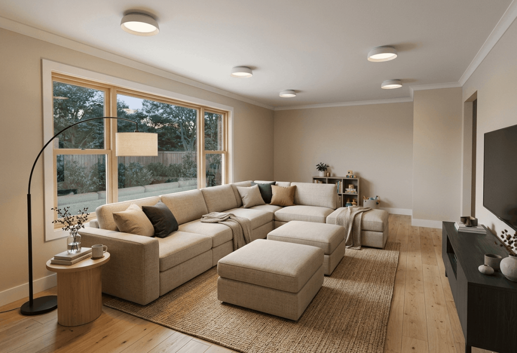 Modular Sectional for Flexibility