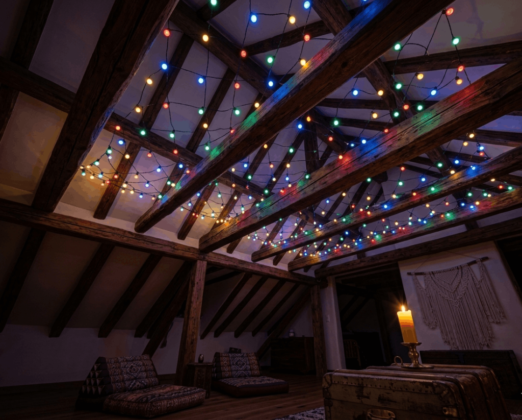 Multi-Colored String Lights Year-Round