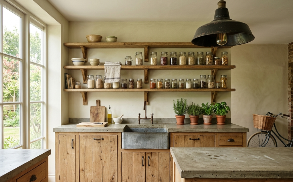 Reclaimed Oak for Eco-Friendly Charm