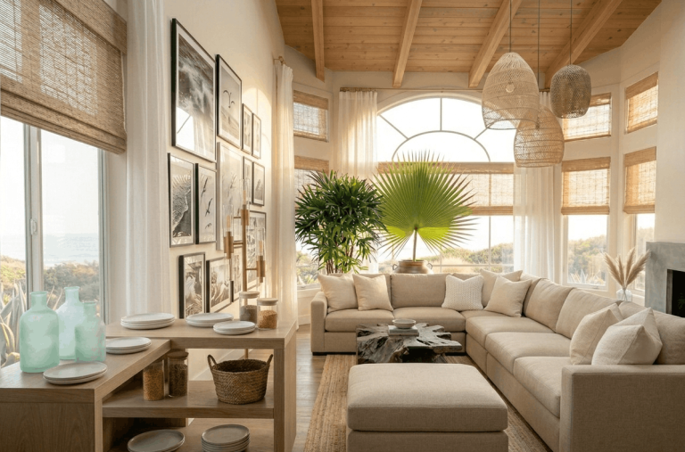 20 Modern Coastal Living Room Ideas
