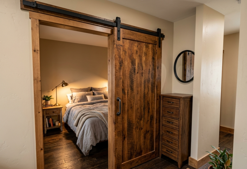 Sliding Barn Door Instead of Swing Door