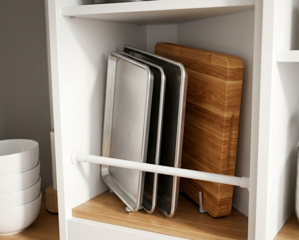 Tension Rods for Baking Sheets