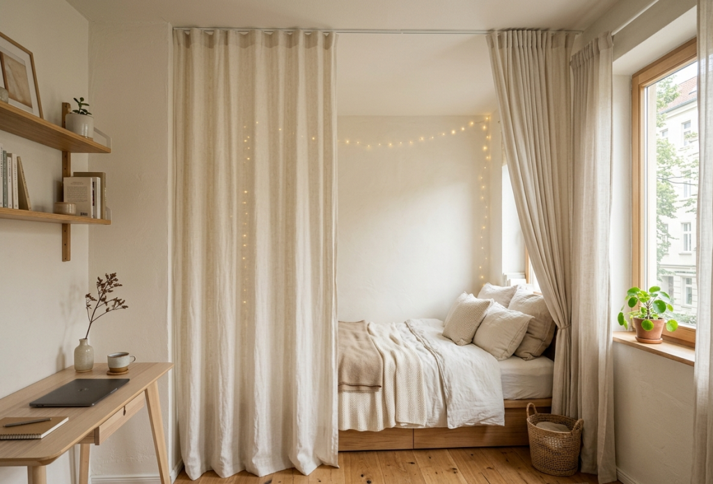 Zone Separation with a Curtain