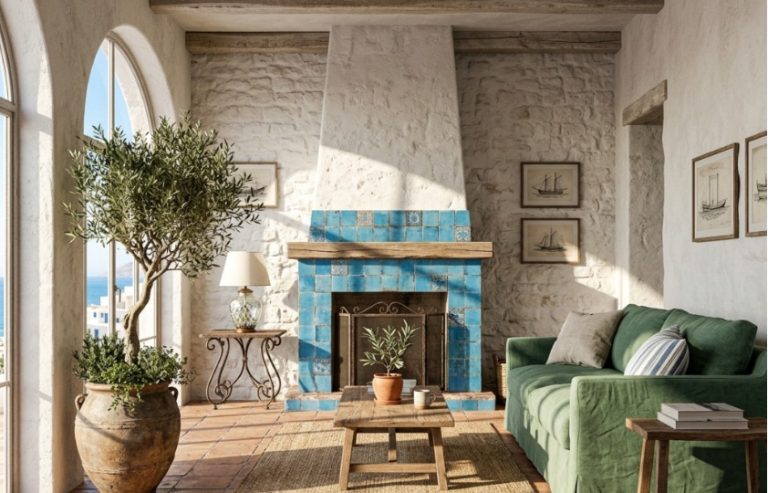 12 Blue & Green Living Room Ideas