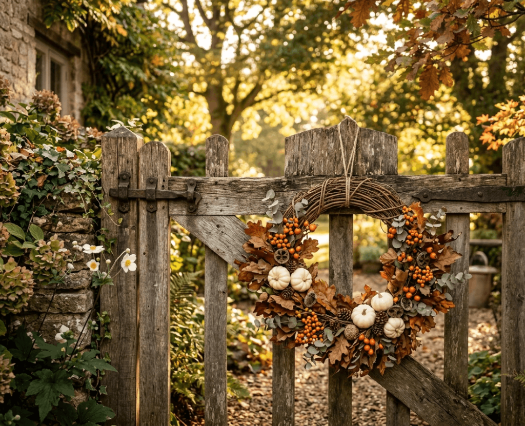 Autumn Wreaths for Gates and Fences