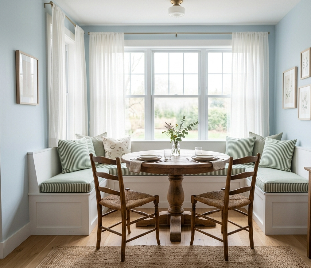 Banquette Seating Under Window