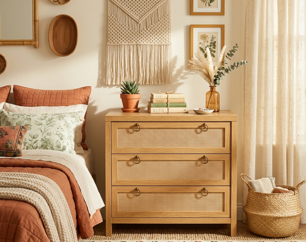  Boho Rattan Texture