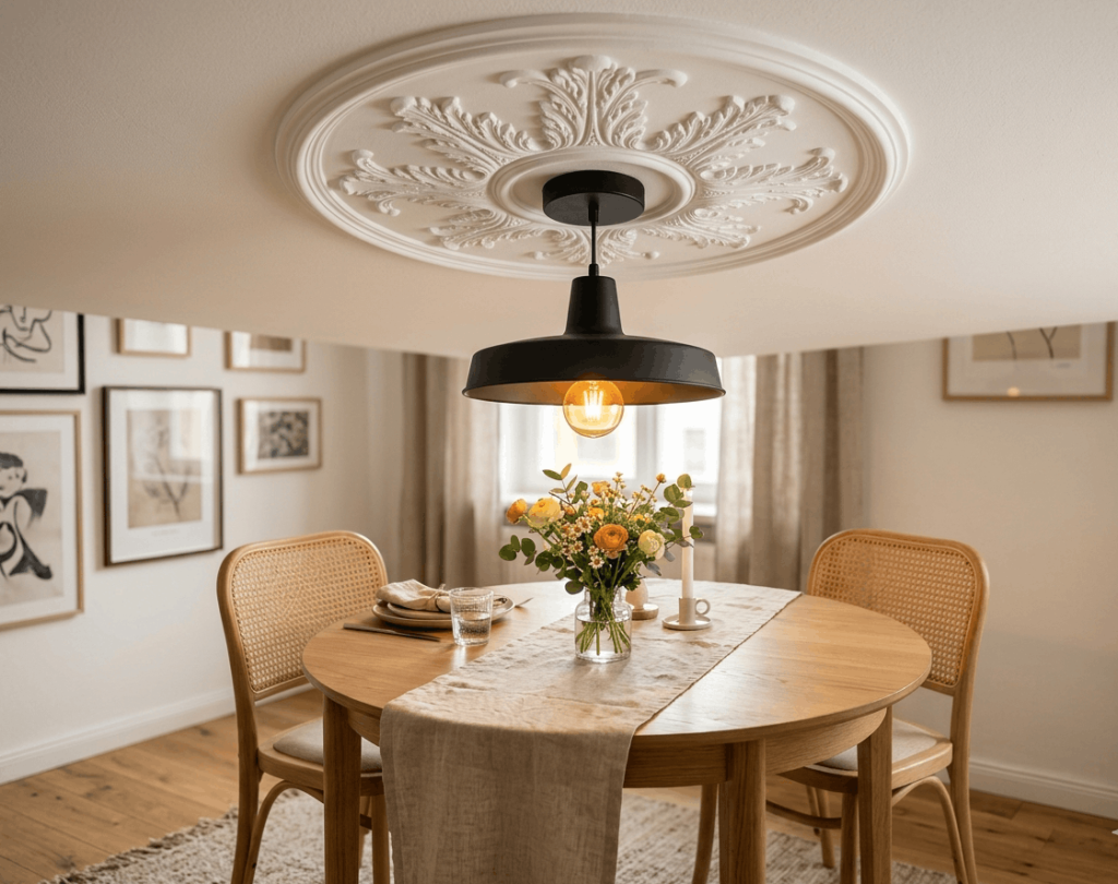 Ceiling Medallion for Old-World Charm