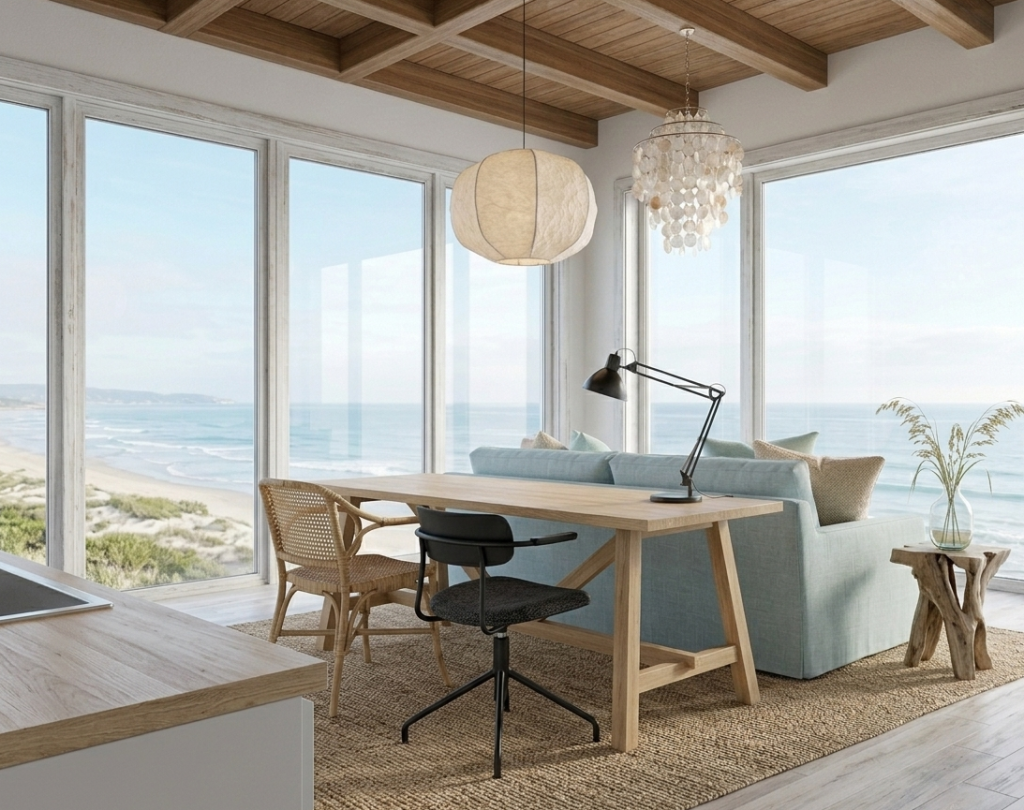 Double-Duty Dining Desk