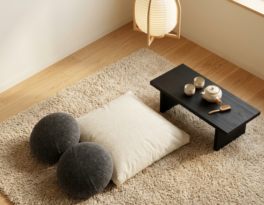 Floor Cushion Lounge Zone