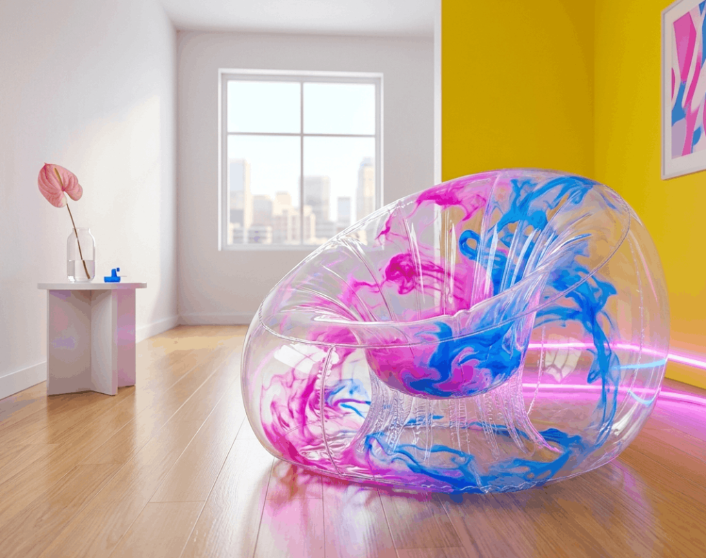 Inflatable Illusion Chair