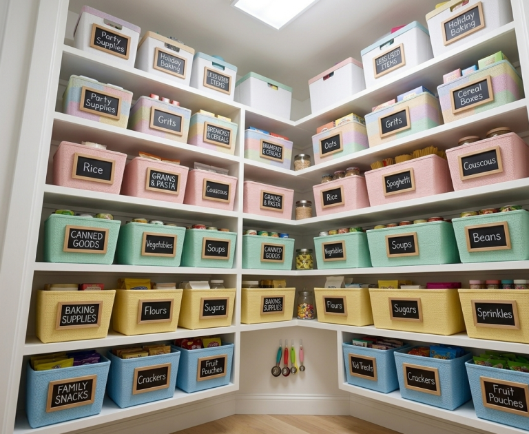 14 Walk-In Pantry Design & Organization Ideas