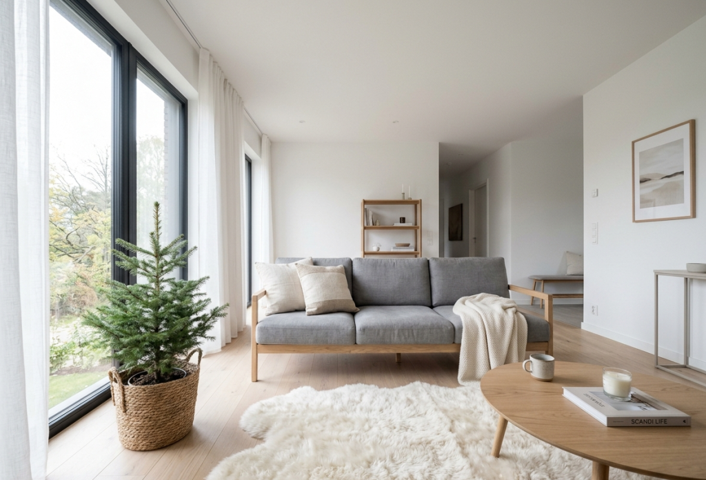 Minimalist Nordic Tree