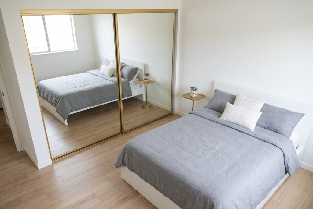 Mirrored Wardrobe Doors