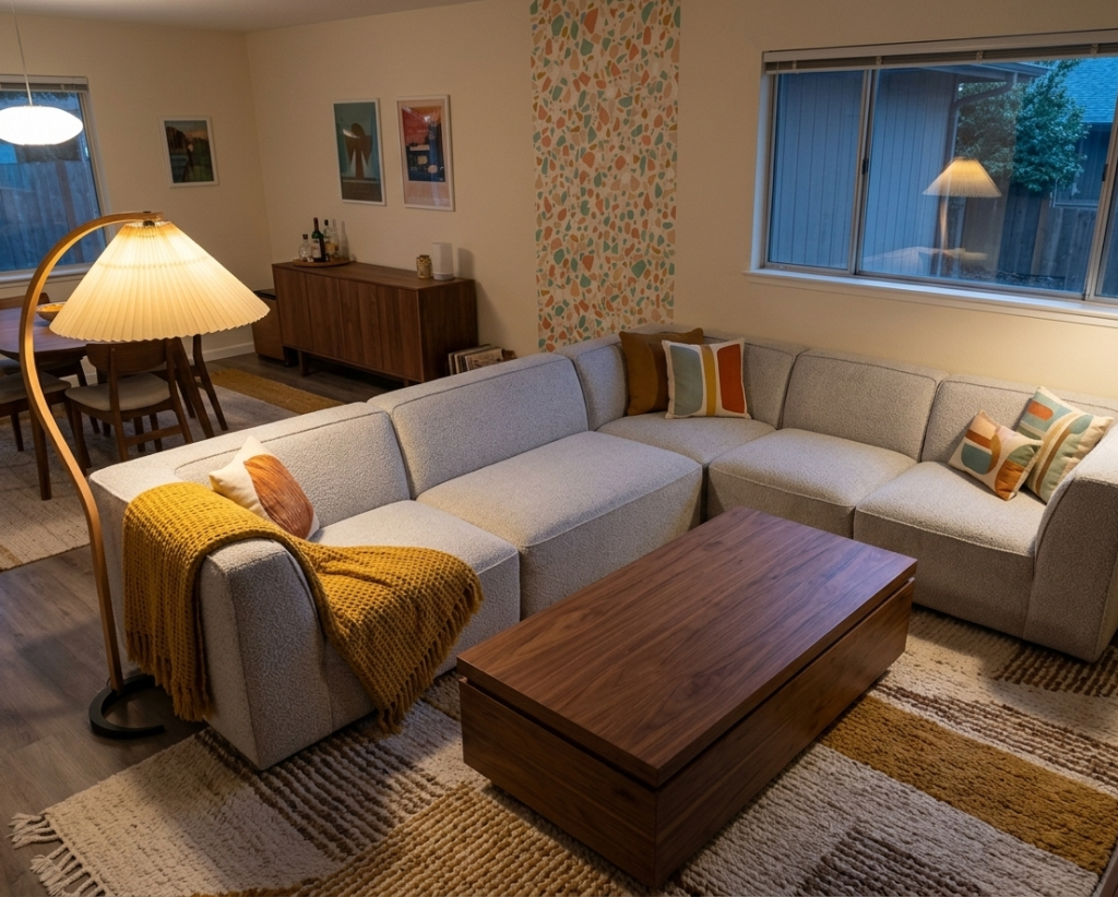 Modular Couch Setup