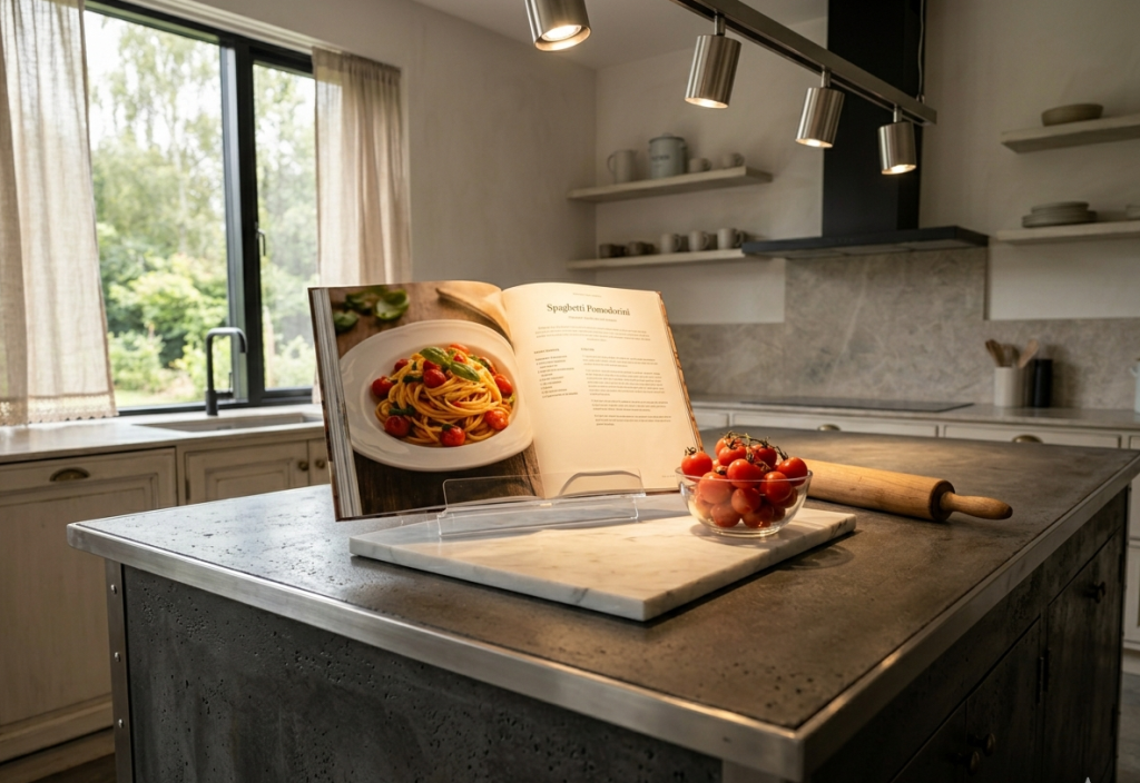 Open Cookbook Stand