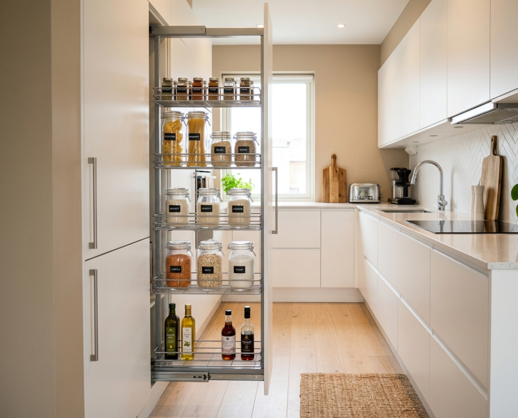 Pull-Out Pantry Cabinet