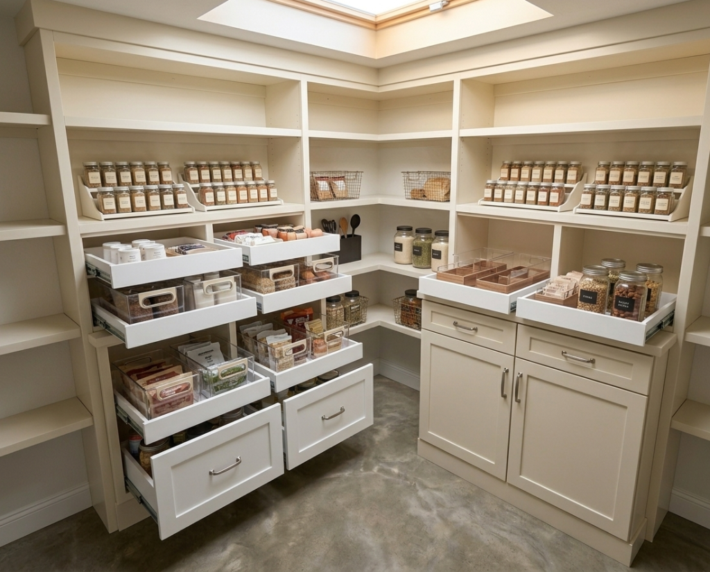  Pull-Out Pantry Shelves