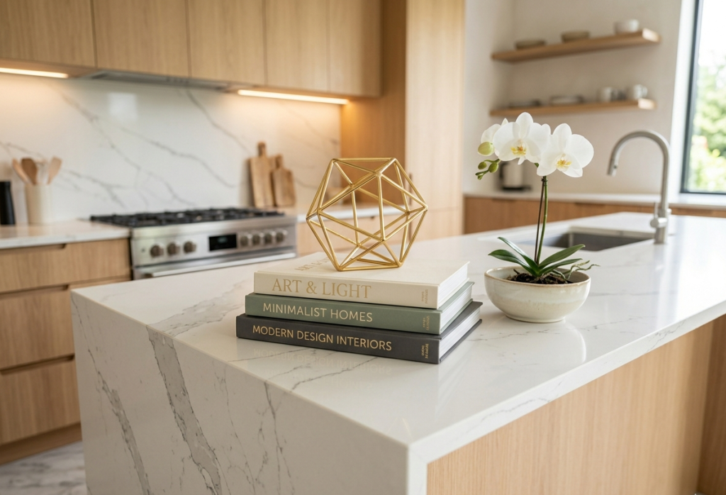 Stacked Coffee Table Books