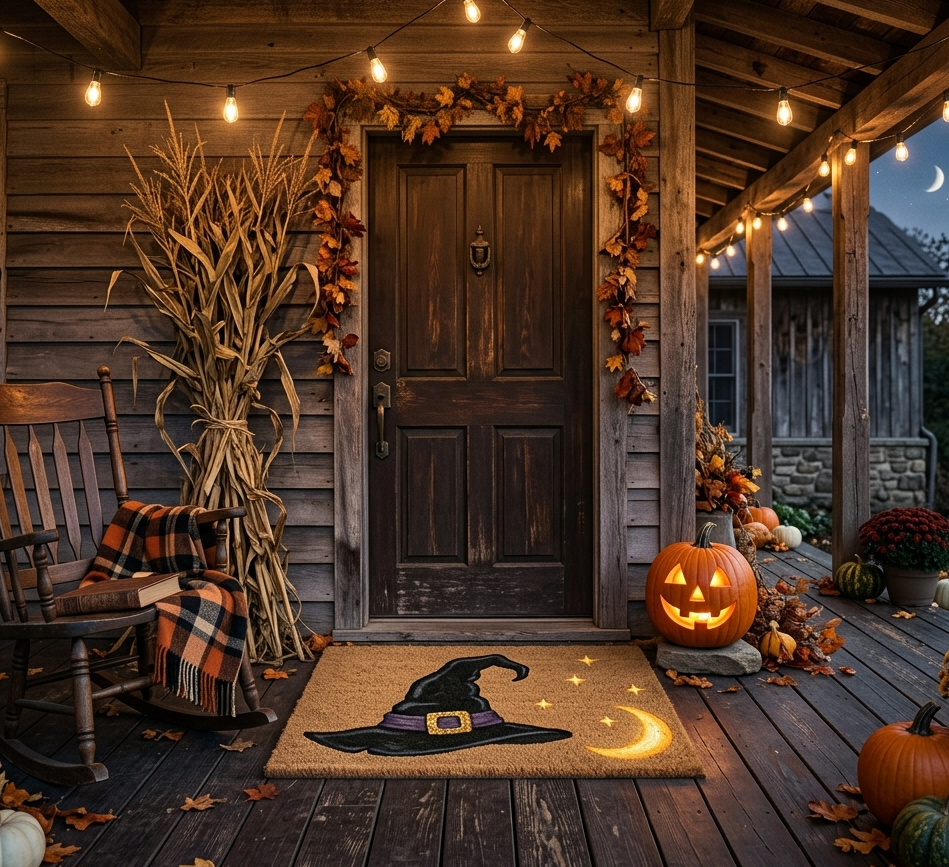 The Classic “Witch’s Welcome” Doormat