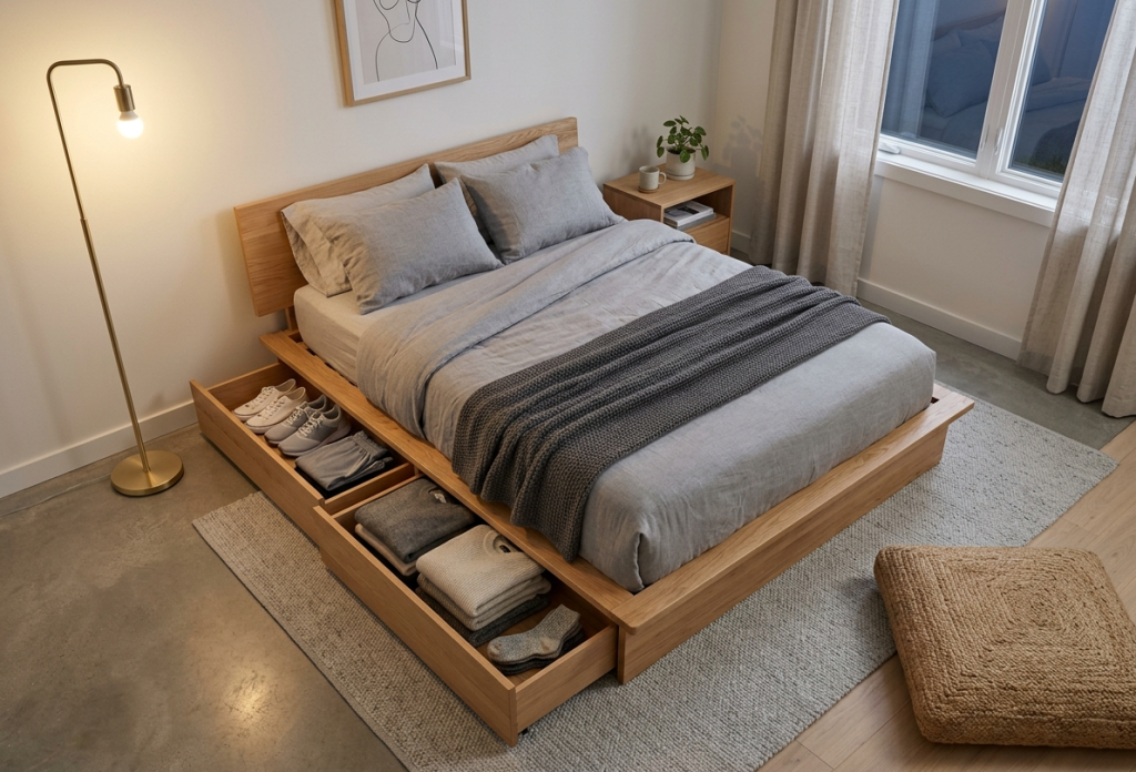 Under-Bed Storage Drawers