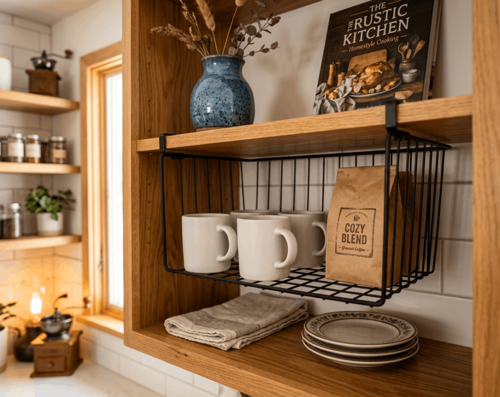 Under-Shelf Wire Baskets