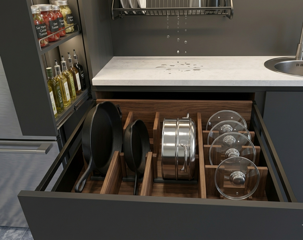 Use a Single Deep Drawer Instead of Two Shallow Ones