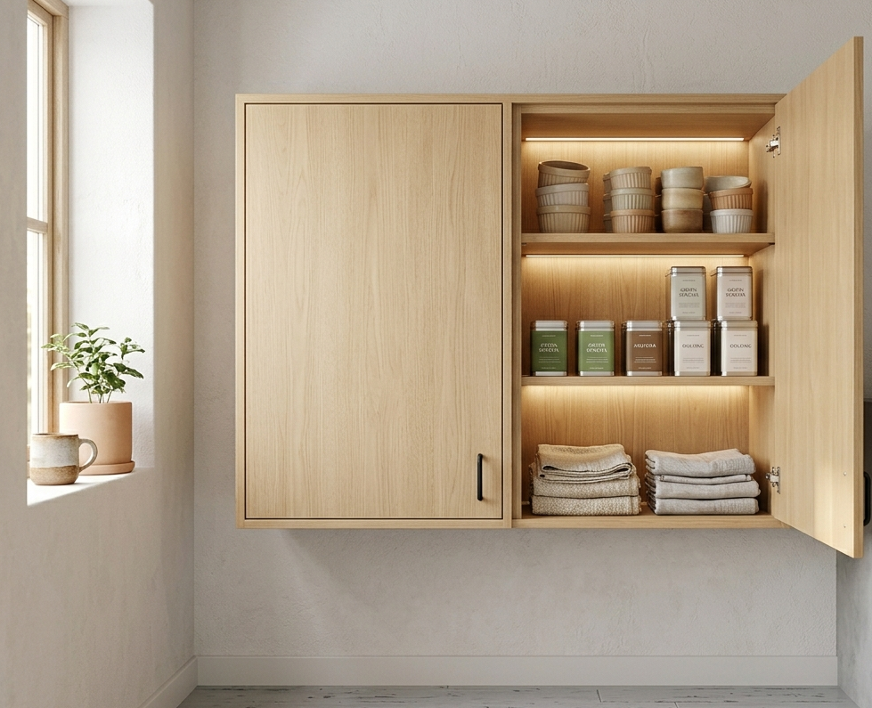 Wall-Mounted Pantry Cabinet