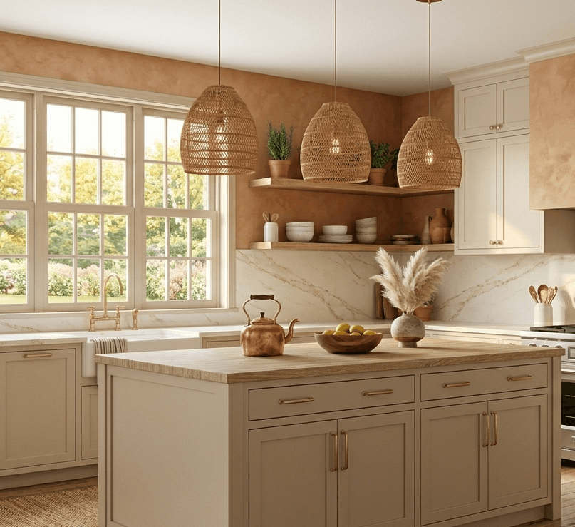 Warm Terracotta & Beige