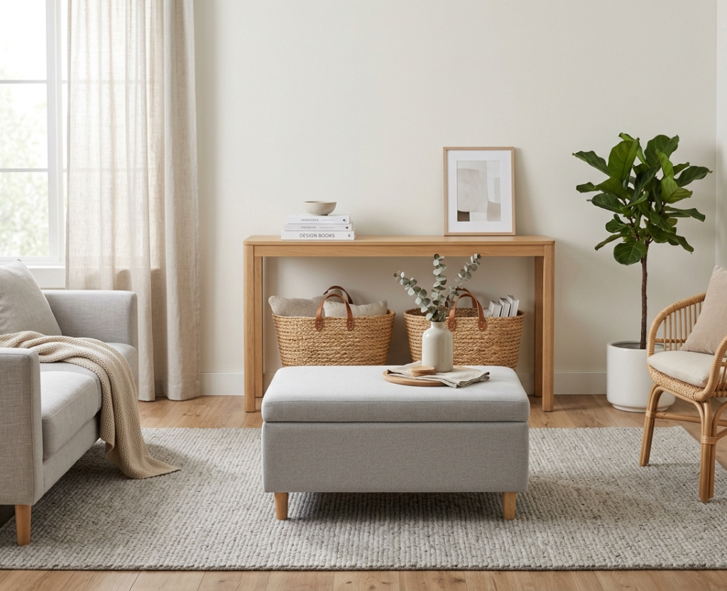 Add Stylish Storage Solutions