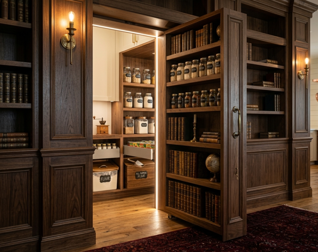  Bookcase Pantry Door