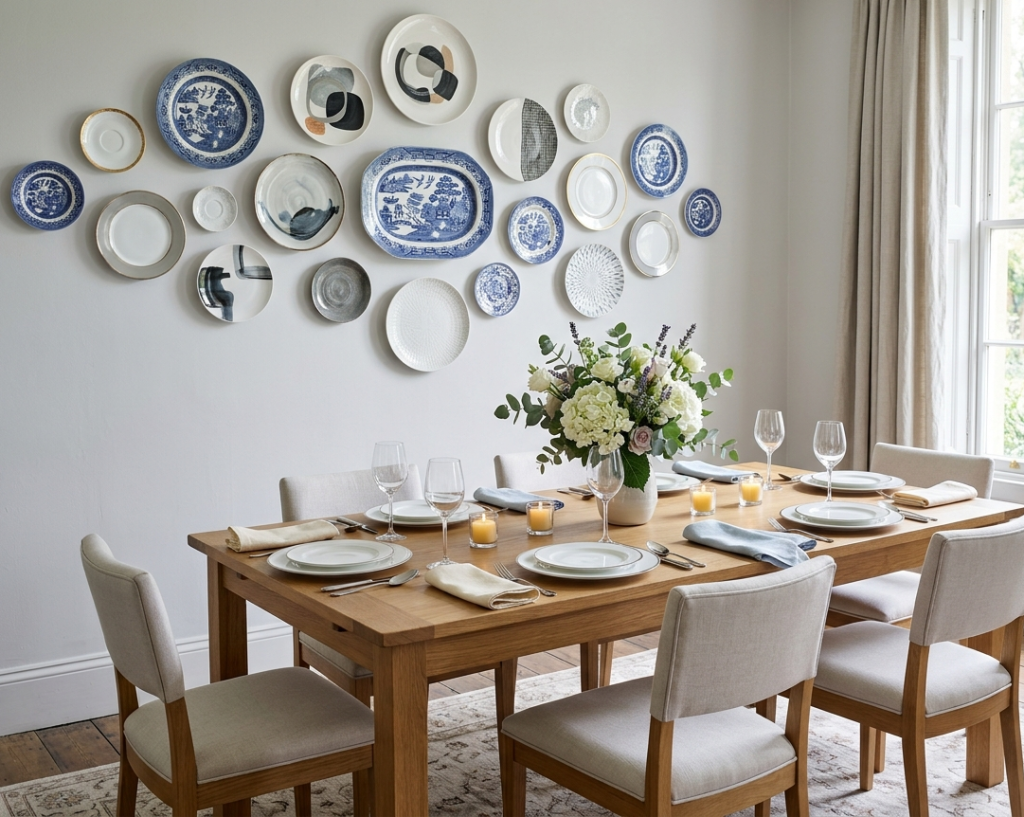 Decorative Plate Arrangement
