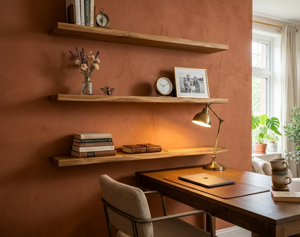 Floating Shelves for Function and Style