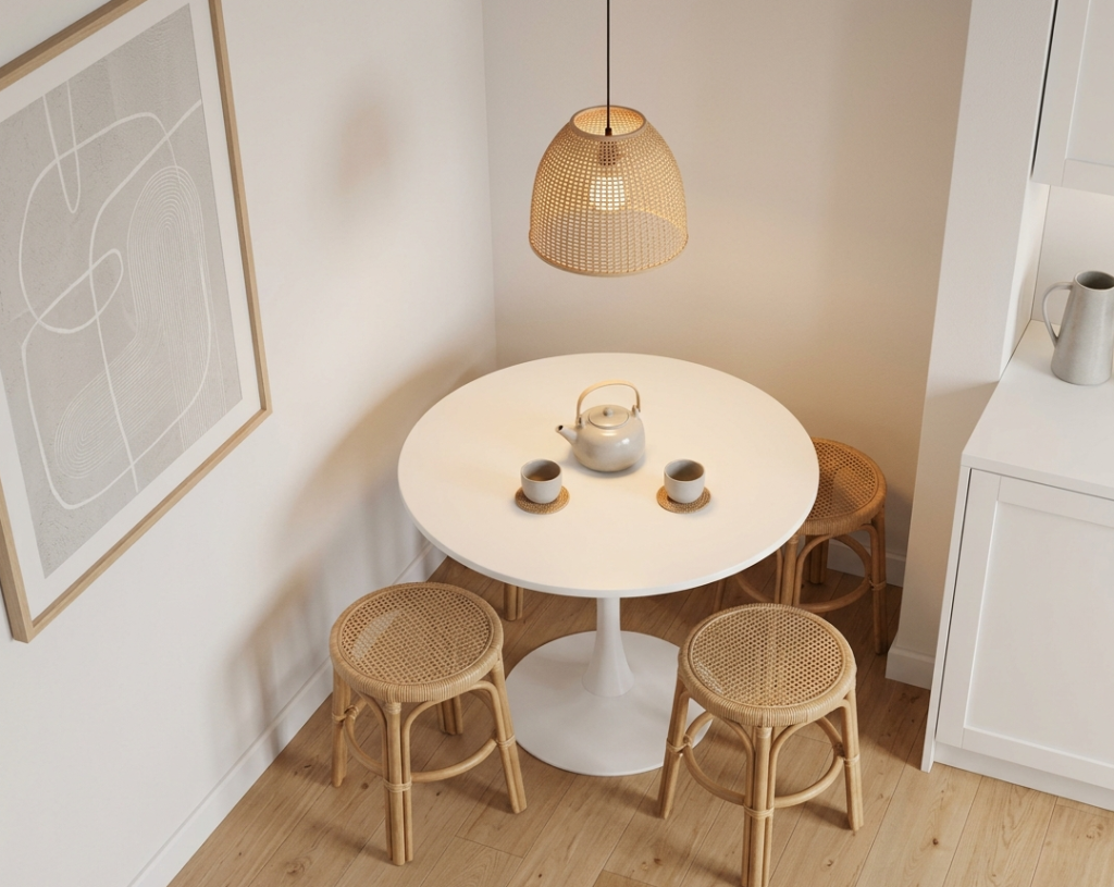 Round Pedestal Table for Flow