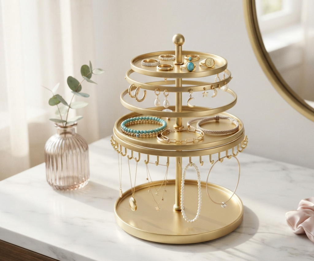  A Revolving Jewelry Carousel
