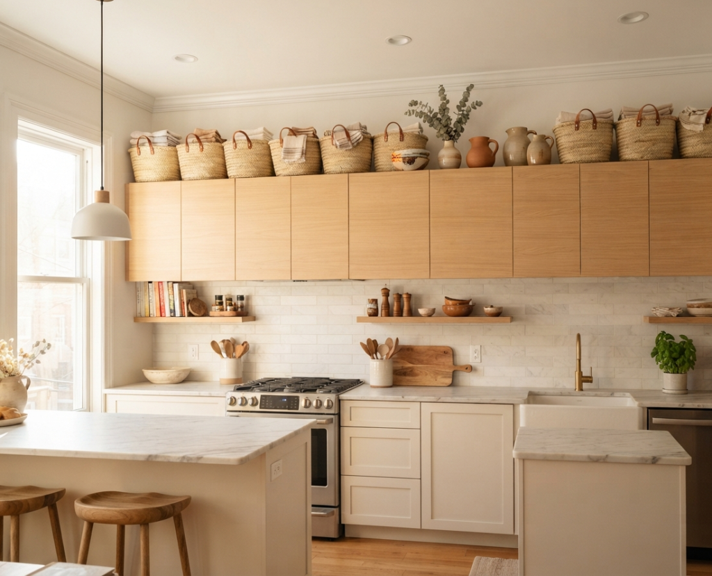 Above Kitchen Cabinets