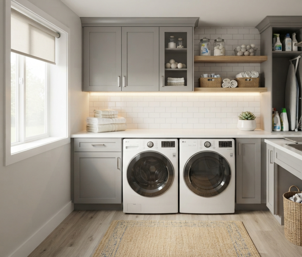 Add a Countertop for Folding and Sorting
