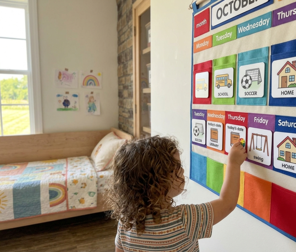  Add a Kid-Friendly Calendar