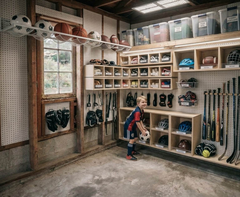 13 Ways to Turn an Empty Garage Corner Into an Organization Station